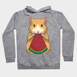 Hamster with Watermelon Hoodie